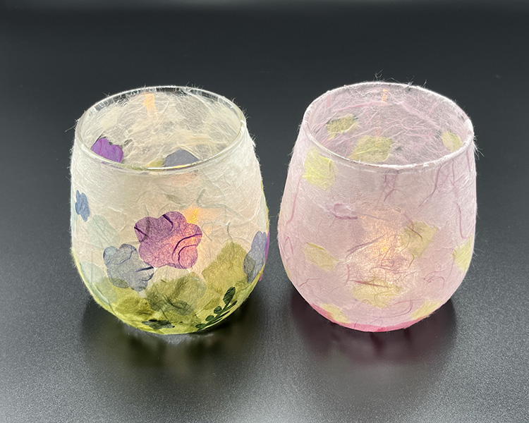 和紙ランプ体験