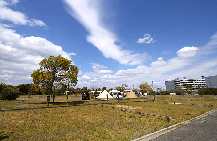 24,000㎡もの広大な敷地でBBQ